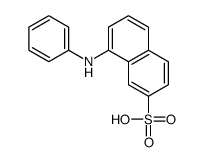 8-anilinonaphthalene-2-sulfonic acid结构式