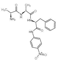 Ala-Ala-Phe对硝基苯胺结构式