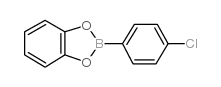 4-氯苯硼酸儿茶酚环酯结构式