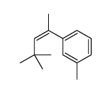1-(4,4-dimethylpent-2-en-2-yl)-3-methylbenzene结构式