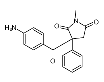 3-(4-aminobenzoyl)-1-methyl-3-phenylpyrrolidine-2,5-dione结构式