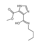 methyl 4-(butylcarbamoyl)-1H-imidazole-5-carboxylate Structure
