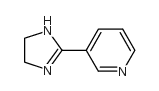 3-(4,5-dihydro-1h-imidazol-2-yl)pyridine Structure