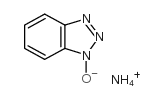 1-hydroxy-1H-benzotriazole, ammonium salt Structure