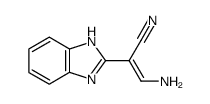 1H-Benzimidazole-2-acetonitrile,alpha-(aminomethylene)-(9CI)结构式