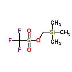 (三甲基硅基)甲基三氟甲烷磺酸酯结构式