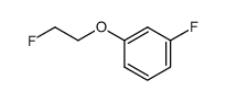 2-Fluoroethyl 3-fluorophenyl ether结构式
