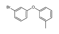 1-bromo-3-(3-methylphenoxy)benzene Structure