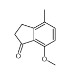4-甲基-7-甲氧基-1-茚酮结构式
