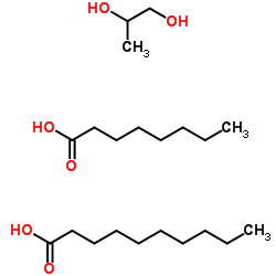癸酸与辛酸混合物丙二醇二酯结构式