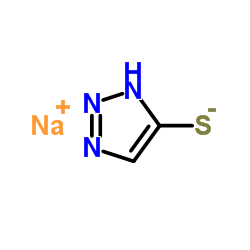1H-1,2,3-三氮唑-4-硫醇钠盐结构式
