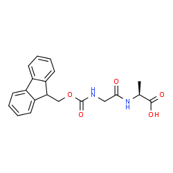 Fmoc-Gly-DL-Ala结构式