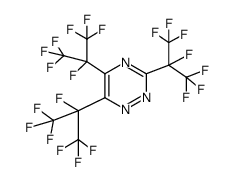 perfluoro(tri-isopropyl-1,2,4-triazine) Structure