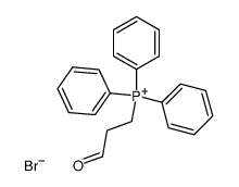 (3-Oxopropyl)triphenylphosphonium bromide结构式
