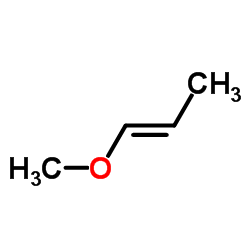 甲基 1-丙烯基醚结构式