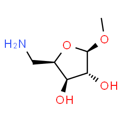 beta-D-Xylofuranoside, methyl 5-amino-5-deoxy- (9CI)结构式