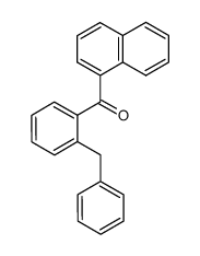 (2-benzyl-phenyl)-[1]naphthyl ketone Structure