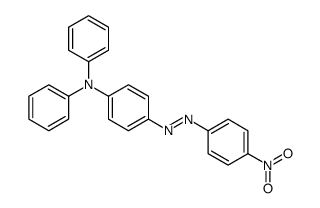4-[(4-nitrophenyl)diazenyl]-N,N-diphenylaniline结构式