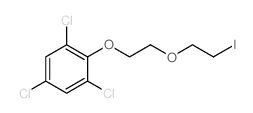 1,3,5-trichloro-2-[2-(2-iodoethoxy)ethoxy]benzene结构式