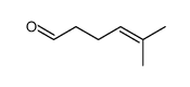 4-Hexenal, 5-methyl- structure