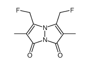 9,10-Dioxa-syn-(fluoromethyl,methyl)bimane结构式