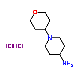 1-(TETRAHYDRO-2H-PYRAN-4-YL)PIPERIDIN-4-AMINE Structure