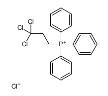 (3,3,3-三氯丙基)三苯基氯化膦结构式