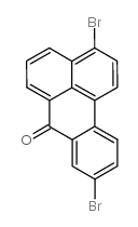 3,9-二溴苯并蒽酮结构式