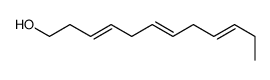 (3Z,6Z,9Z)-dodecatrienol Structure