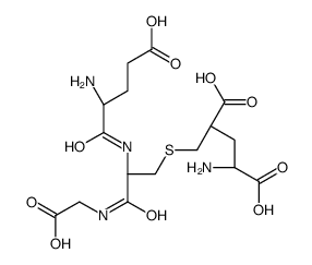 glutathione, S-(4-amino-2,4-dicarboxybutyl)- Structure