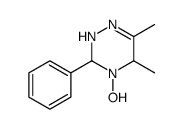 4-hydroxy-5,6-dimethyl-3-phenyl-3,5-dihydro-2H-1,2,4-triazine Structure