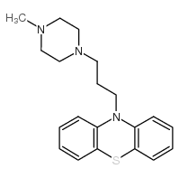 培拉嗪结构式