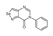 6-phenyl-7(6H)-isoselenazolo(4,3-d)pyrimidone结构式