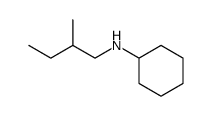cyclohexyl-(2-methyl-butyl)-amine Structure