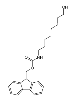 N-(9-fluorenylmethoxycarbonyl)-8-amino-1-octanol Structure