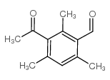3-acetyl-2,4,6-trimethylbenzaldehyde Structure