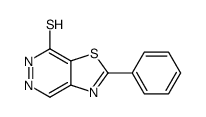 2-phenyl-6H-[1,3]thiazolo[4,5-d]pyridazine-7-thione Structure