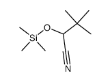 trimethylacetaldehyde cyanohydrin trimethylsilyl ether结构式