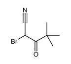 2-bromo-4,4-dimethyl-3-oxopentanenitrile结构式
