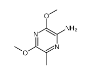 Pyrazine, 2-amino-3,5-dimethoxy-6-methyl- (7CI)结构式
