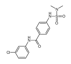 N-(3-chlorophenyl)-4-(dimethylsulfamoylamino)benzamide Structure