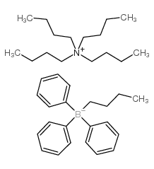 tetrabutylammonium phenyltributylborate Structure