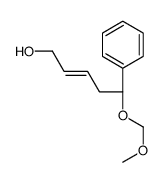 (5R)-5-(methoxymethoxy)-5-phenylpent-2-en-1-ol结构式