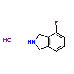 4-Fluoroisoindoline hydrochloride Structure