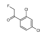 Ethanone, 1-(2,4-dichlorophenyl)-2-fluoro- (9CI) Structure