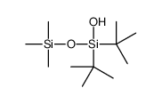ditert-butyl-hydroxy-trimethylsilyloxysilane Structure