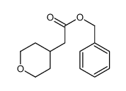 Benzyl tetrahydro-2H-pyran-4-ylacetate Structure