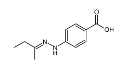 Benzoic acid, p-(sec-butylidenehydrazino)- (7CI)结构式