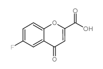 6-氟-4-氧代-4氢-1-苯并吡喃-2-羧酸结构式