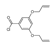 3,5-bis(allyloxy)benzoic acid chloride结构式